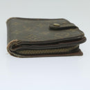 LOUIS VUITTON Monogram Compact Zip Wallet M61667 LV Auth 63160-4