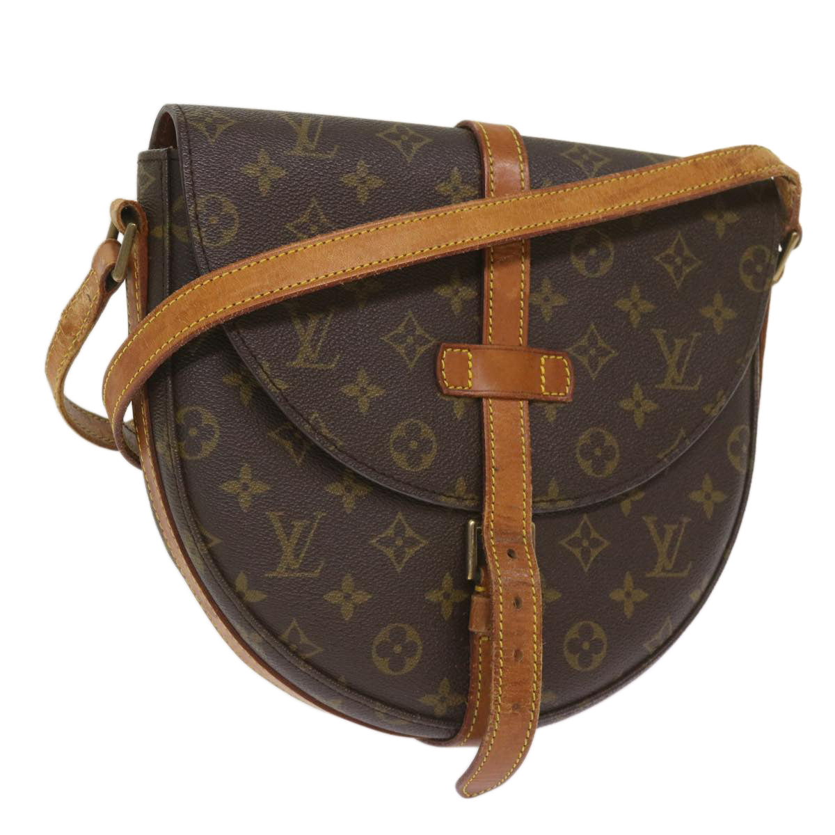 LOUIS VUITTON Monogram Chantilly GM Shoulder Bag M51232 LV Auth 63163