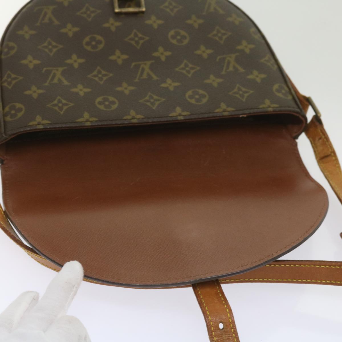 LOUIS VUITTON Monogram Chantilly GM Shoulder Bag M51232 LV Auth 63163