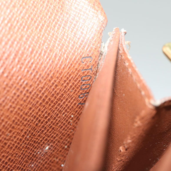 LOUIS VUITTON Monogram Portefeuille Sarah Long Wallet M60531 LV Auth 63172