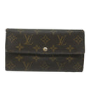 LOUIS VUITTON Monogram Portefeuille Sarah Long Wallet M60531 LV Auth 63172-13