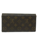 LOUIS VUITTON Monogram Portefeuille Sarah Long Wallet M60531 LV Auth 63172-2