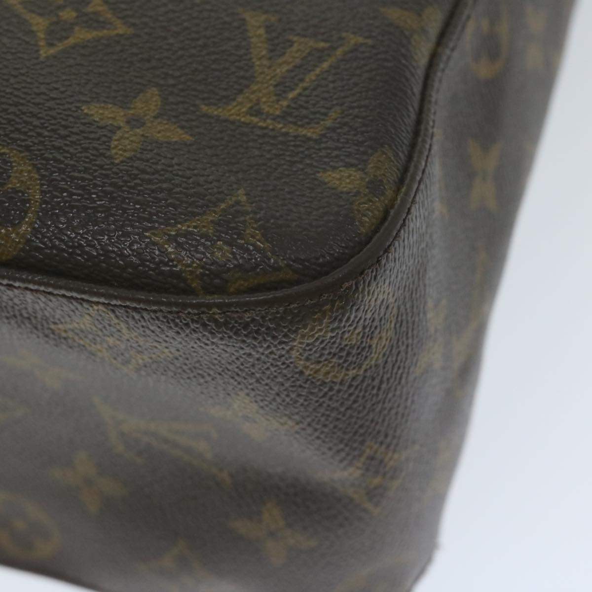 LOUIS VUITTON Monogram Looping GM Shoulder Bag M51145 LV Auth 63247