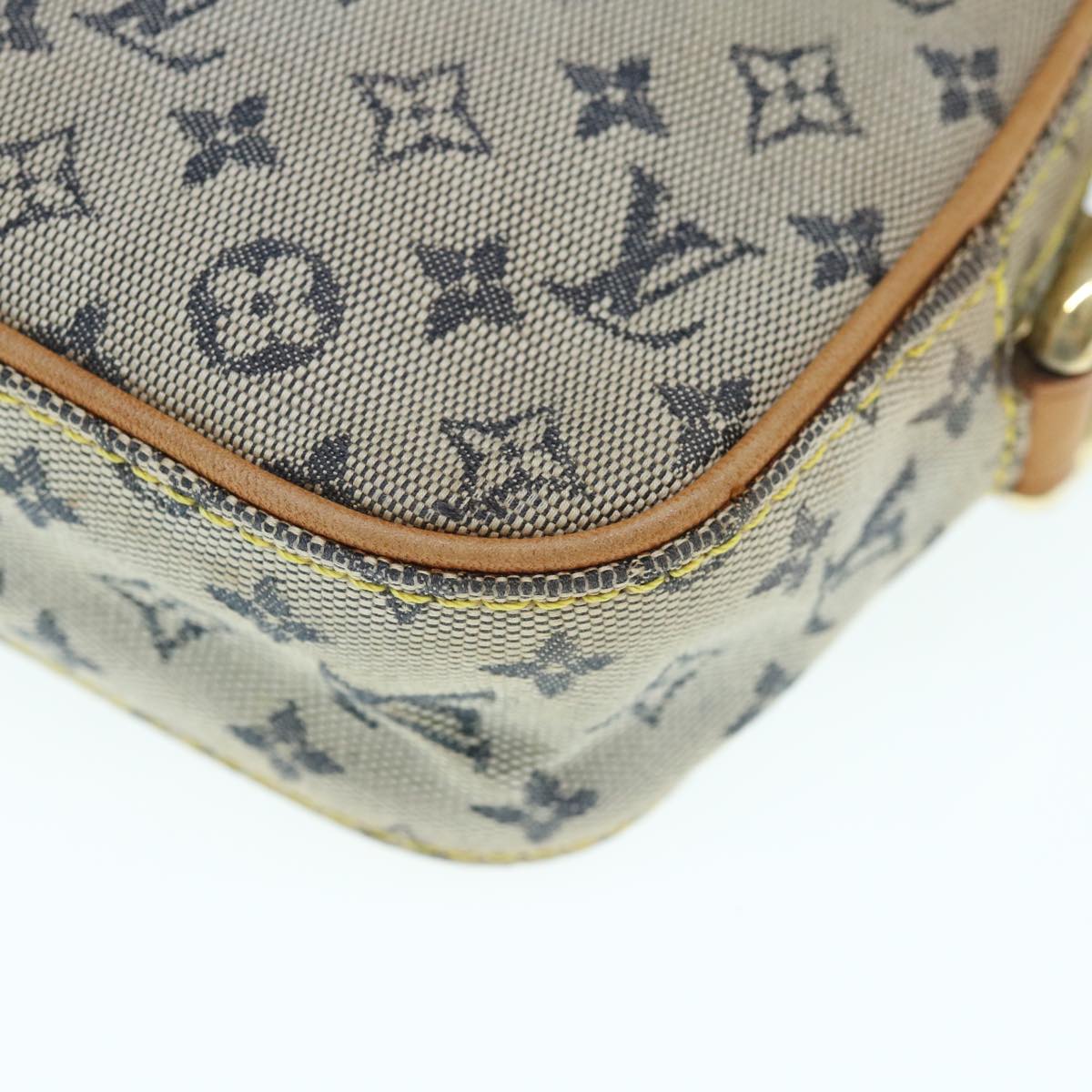 LOUIS VUITTON Monogram Mini Juliet MM Shoulder Bag Blue M92004 LV Auth 63285