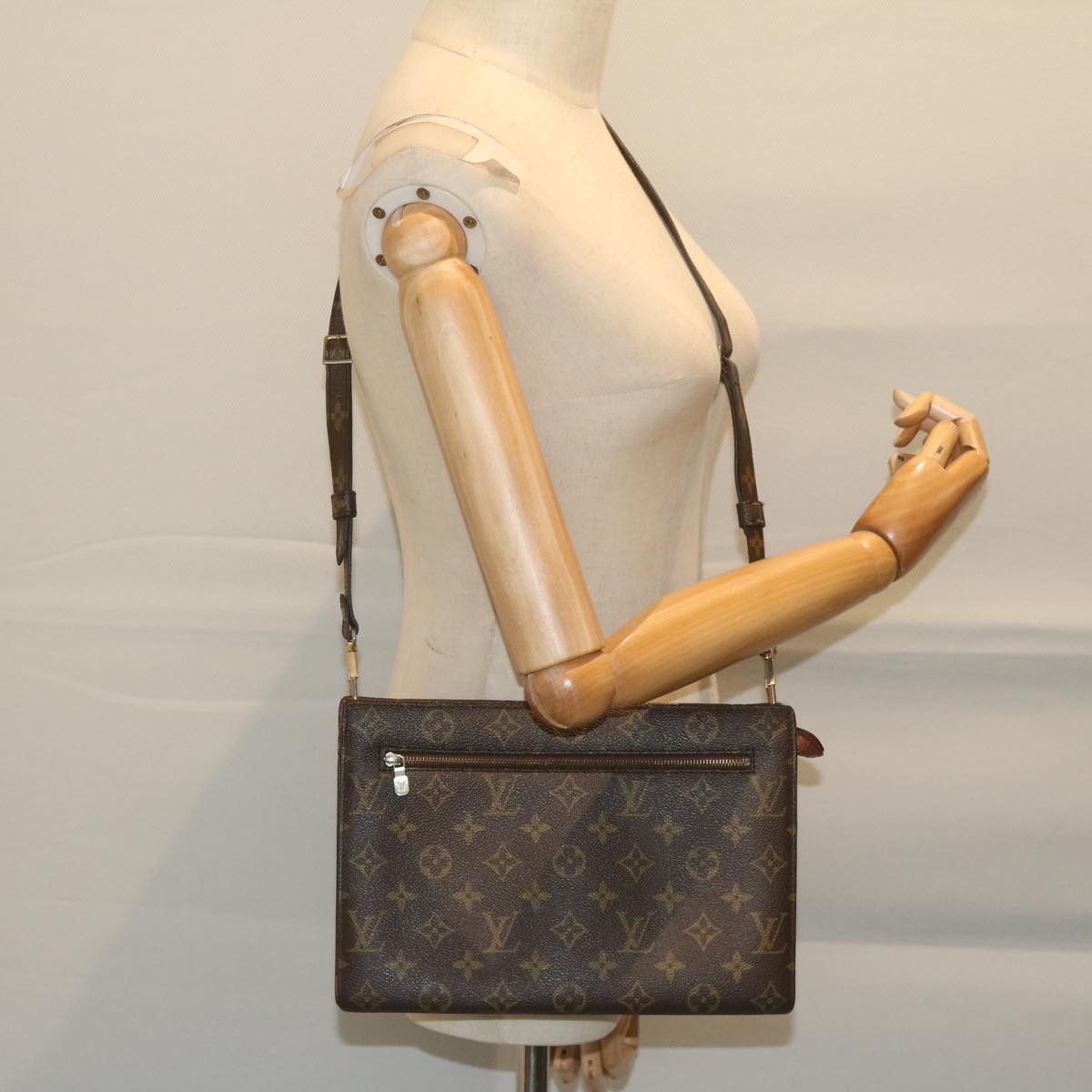 LOUIS VUITTON Monogram Angian Shoulder Bag M51205 LV Auth 63296