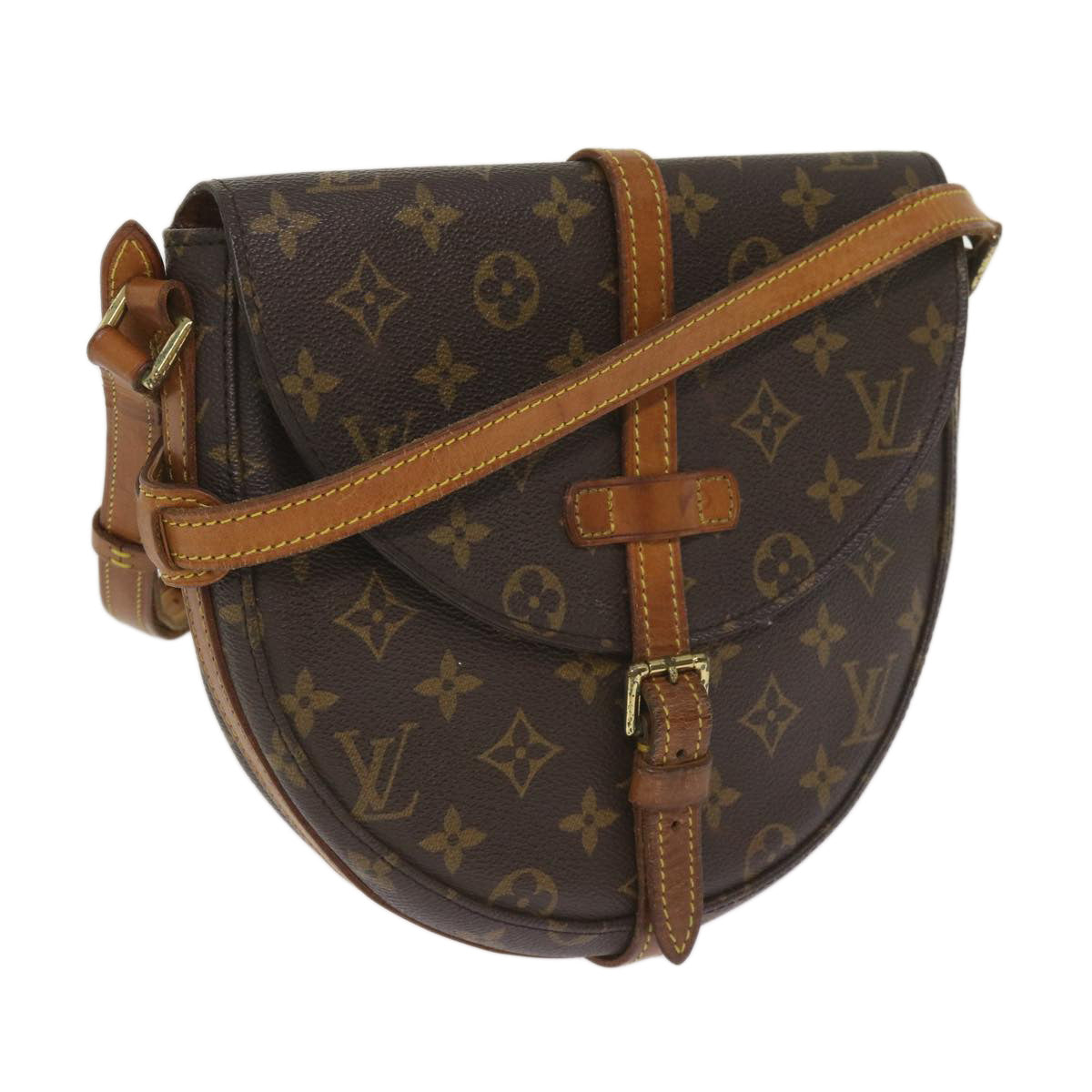 LOUIS VUITTON Monogram Chantilly MM Shoulder Bag M51233 LV Auth 63327