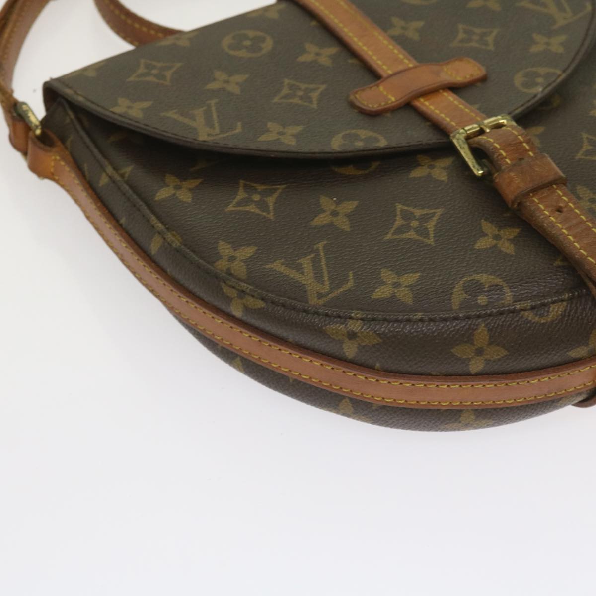 LOUIS VUITTON Monogram Chantilly MM Shoulder Bag M51233 LV Auth 63327