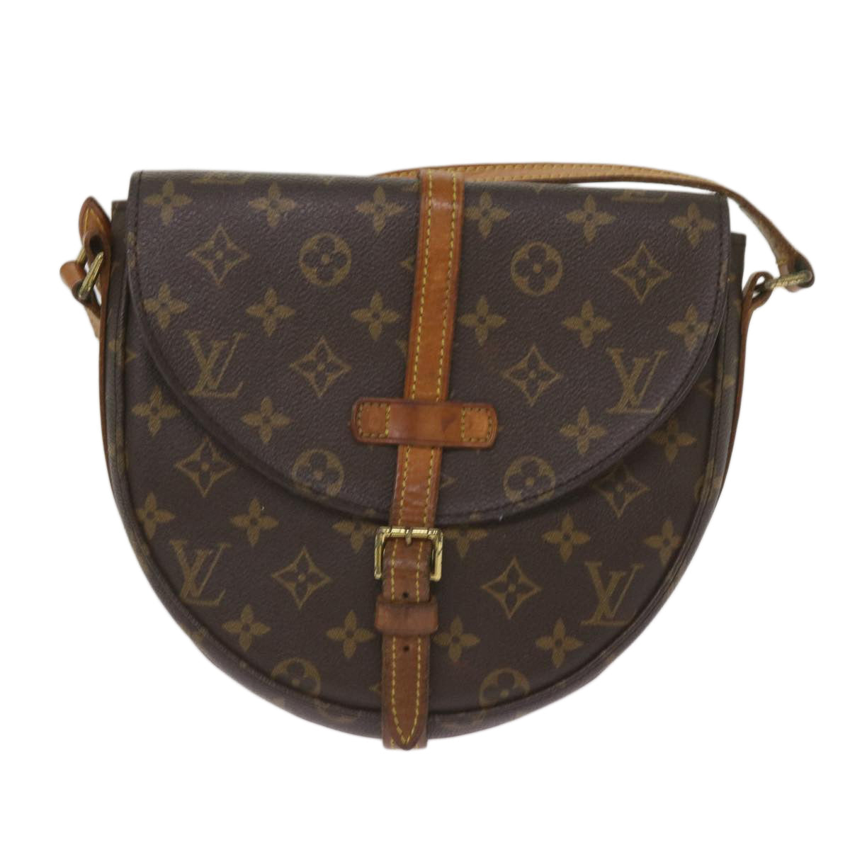 LOUIS VUITTON Monogram Chantilly MM Shoulder Bag M51233 LV Auth 63327