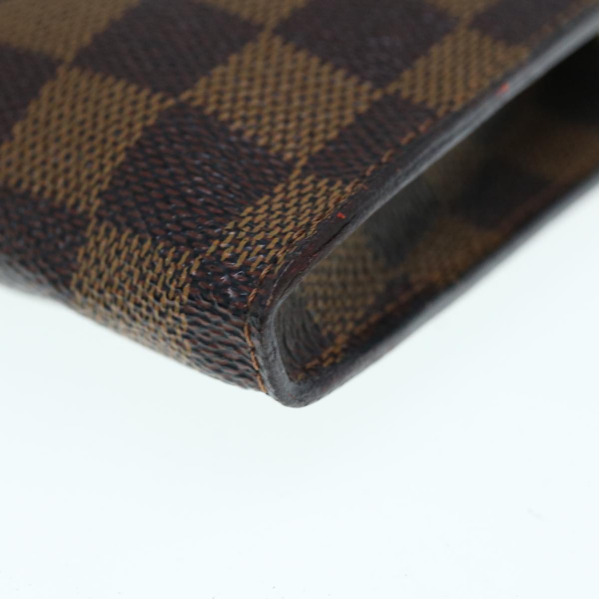 LOUIS VUITTON Damier Ebene Marais Pouch LV Auth 63343 | Brand Street Tokyo