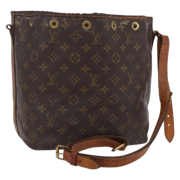 LOUIS VUITTON Monogram Petit Noe Shoulder Bag M42226 LV Auth 63348