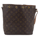 LOUIS VUITTON Monogram Petit Noe Shoulder Bag M42226 LV Auth 63348-2