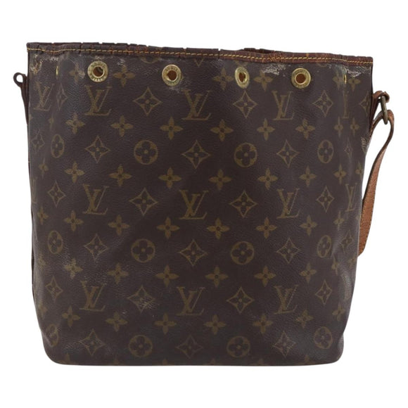LOUIS VUITTON Monogram Petit Noe Shoulder Bag M42226 LV Auth 63348