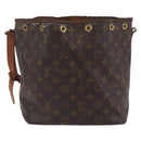 LOUIS VUITTON Monogram Petit Noe Shoulder Bag M42226 LV Auth 63348-3