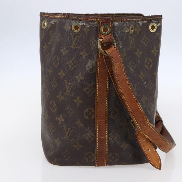 LOUIS VUITTON Monogram Petit Noe Shoulder Bag M42226 LV Auth 63348
