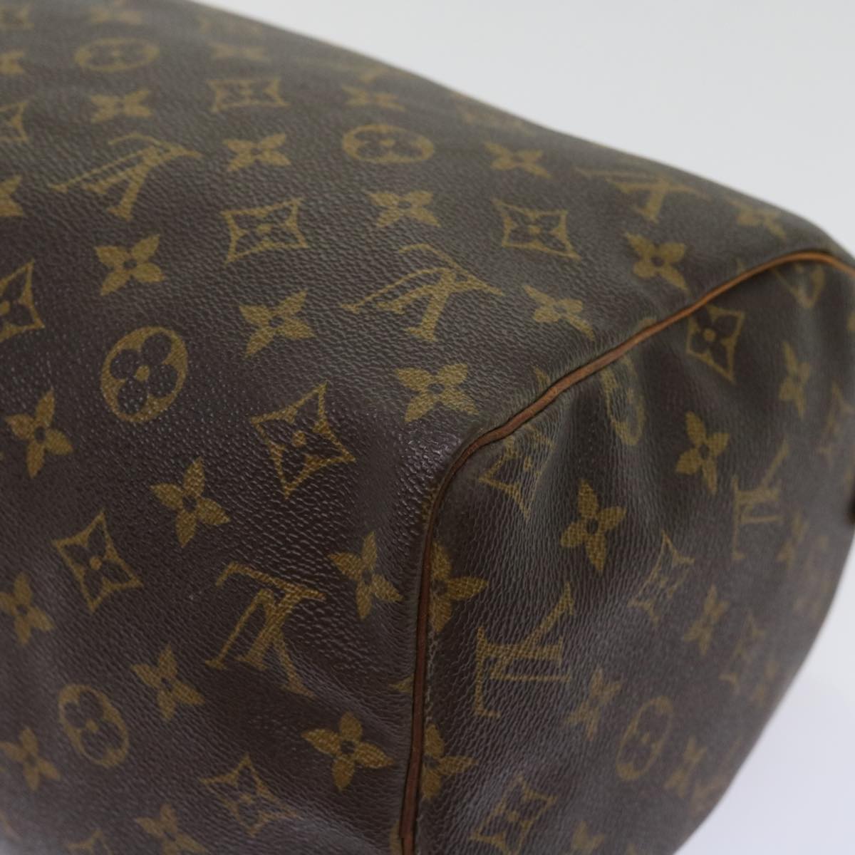 LOUIS VUITTON Monogram Speedy 30 Hand Bag M41526 LV Auth 63376