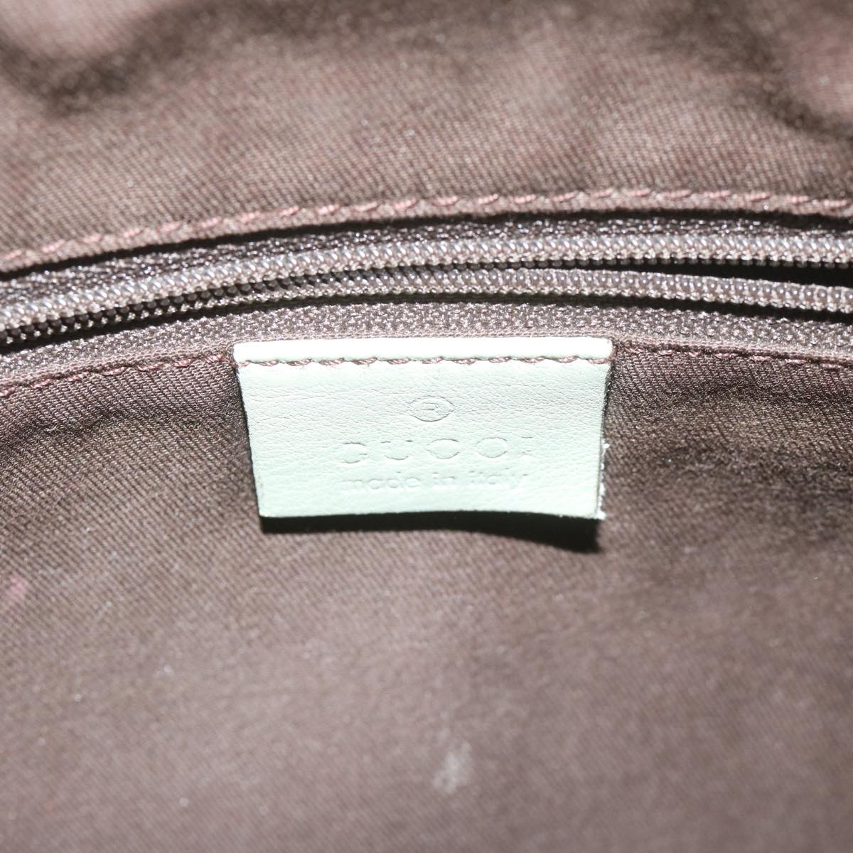 GUCCI GG Canvas Shoulder Bag Beige 203257 Auth 63391