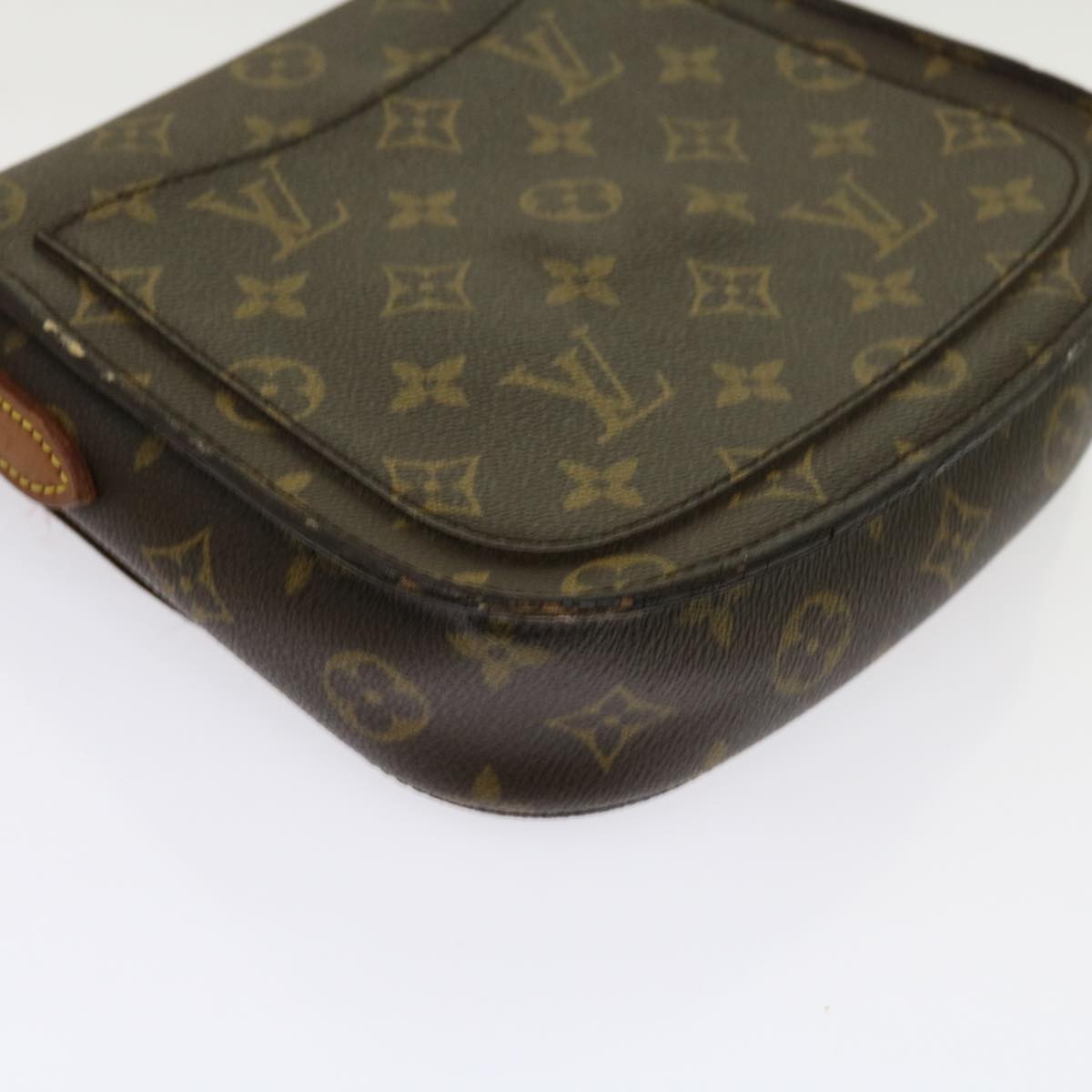 LOUIS VUITTON Monogram Saint Cloud MM Shoulder Bag M51243 LV Auth 63411