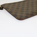 LOUIS VUITTON Damier Ebene Neverfull MM Pouch Accessory Pouch LV Auth 63478-15