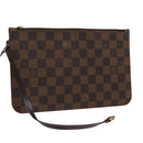LOUIS VUITTON Damier Ebene Neverfull MM Pouch Accessory Pouch LV Auth 63478-1