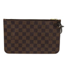 LOUIS VUITTON Damier Ebene Neverfull MM Pouch Accessory Pouch LV Auth 63478-2