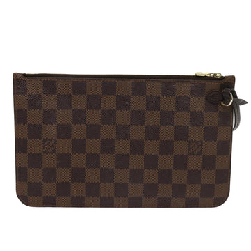 LOUIS VUITTON Damier Ebene Neverfull MM Pouch Accessory Pouch LV Auth 63478 - 0
