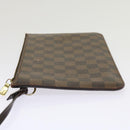 LOUIS VUITTON Damier Ebene Neverfull MM Pouch Accessory Pouch LV Auth 63478-5