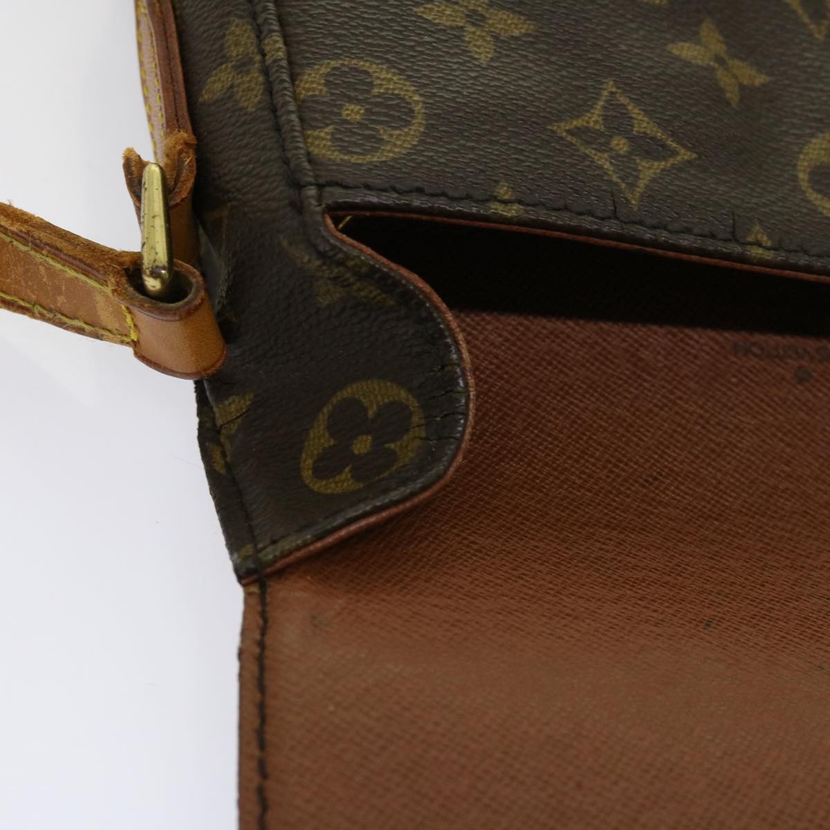 LOUIS VUITTON Monogram Saint Cloud MM Shoulder Bag M51243 LV Auth 63484