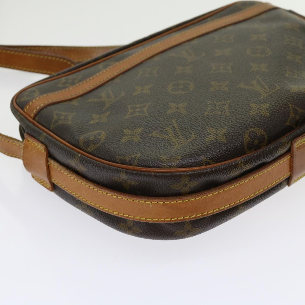 LOUIS VUITTON Monogram Jeune Fille GM Shoulder Bag M51225 LV Auth 63486