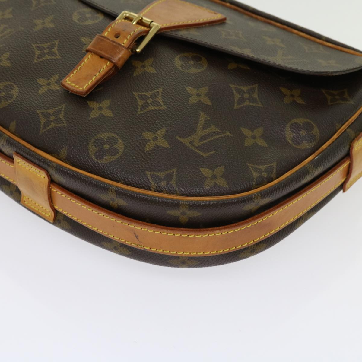 LOUIS VUITTON Monogram Jeune Fille GM Shoulder Bag M51225 LV Auth 63487