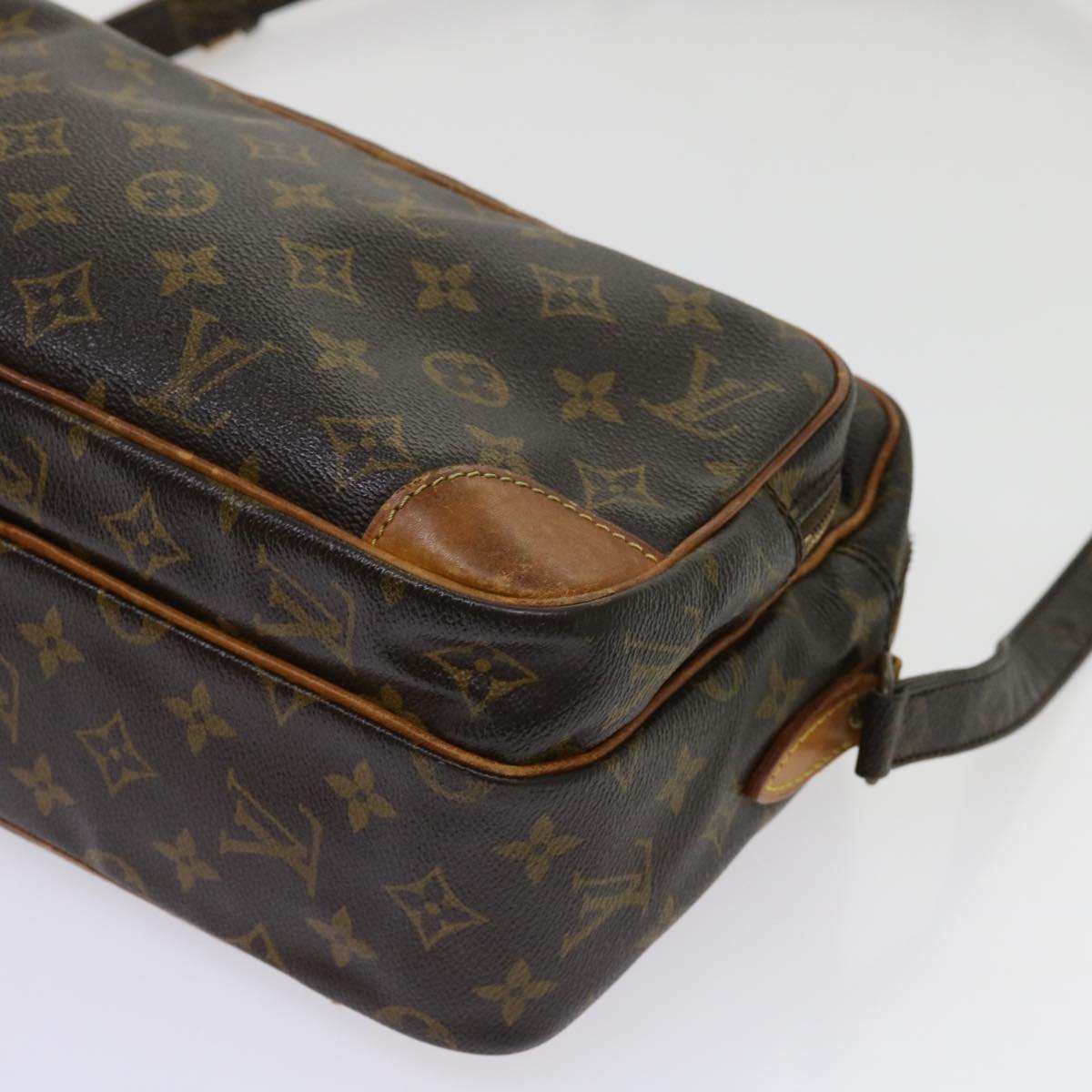 LOUIS VUITTON Monogram Nile Shoulder Bag M45244 LV Auth 63505