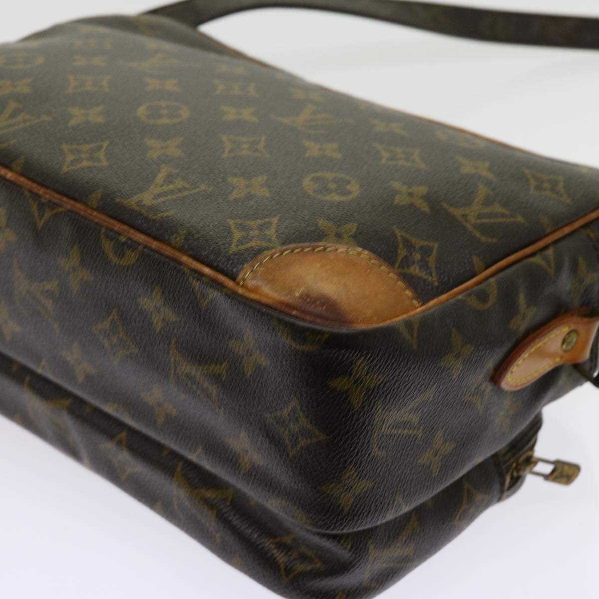 LOUIS VUITTON Monogram Nile Shoulder Bag M45244 LV Auth 63505