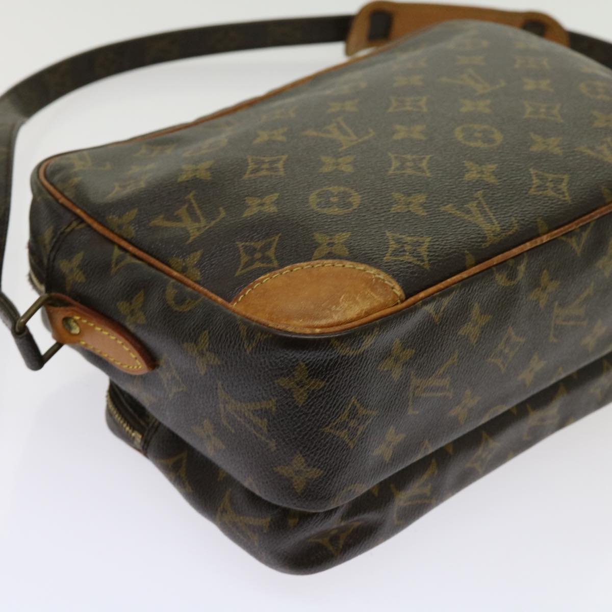 LOUIS VUITTON Monogram Nile Shoulder Bag M45244 LV Auth 63505