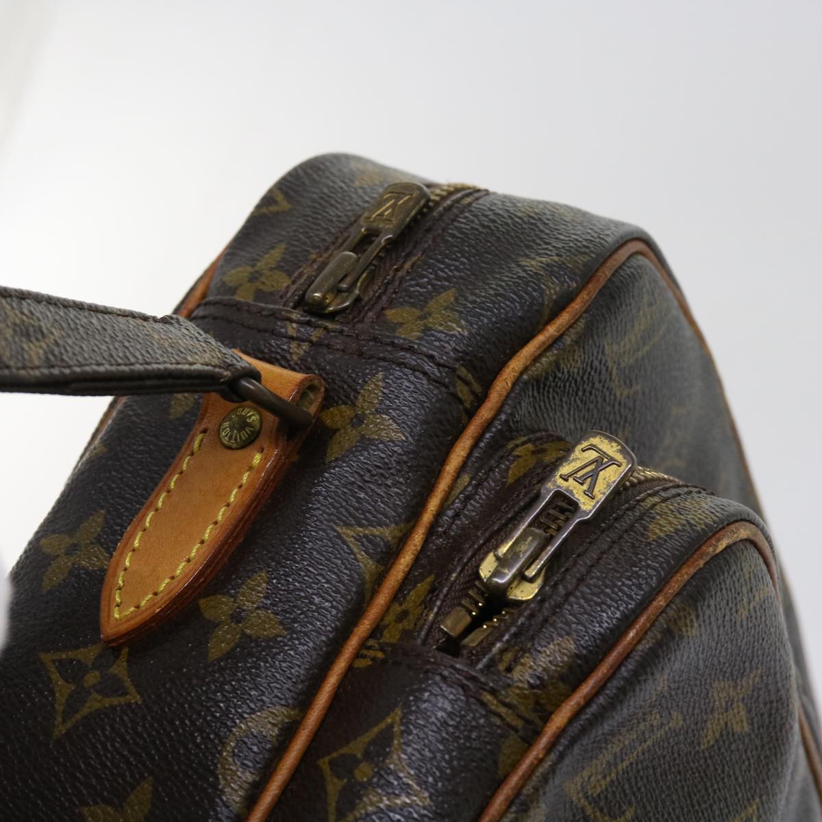 LOUIS VUITTON Monogram Nile Shoulder Bag M45244 LV Auth 63505