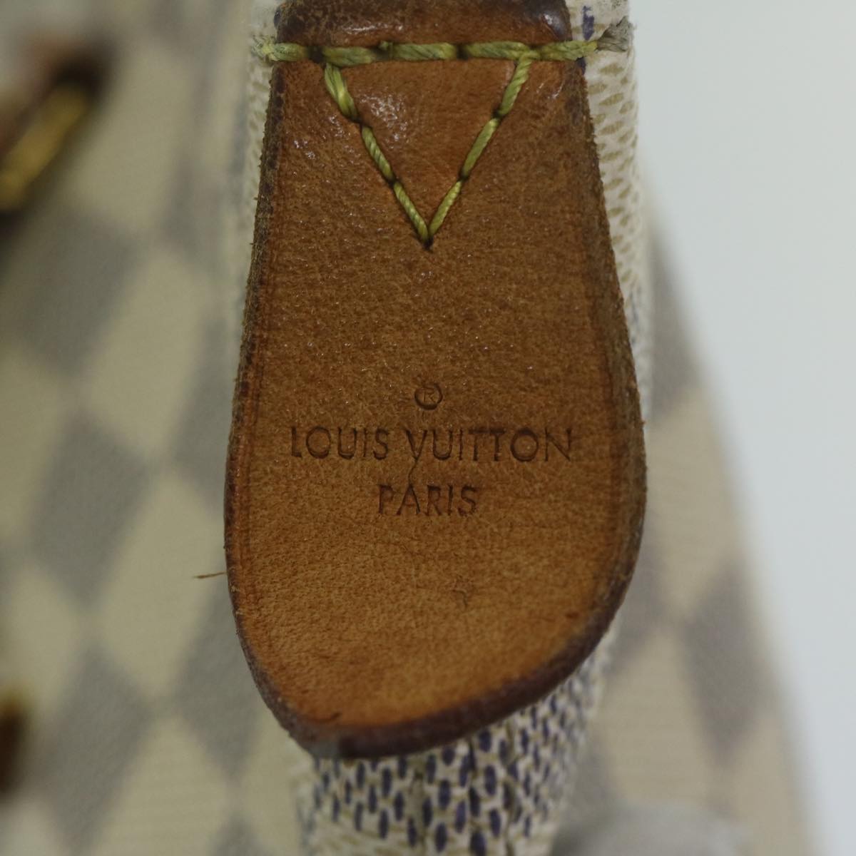 LOUIS VUITTON Damier Azur Jena PM Shoulder Bag N44039 LV Auth 63518