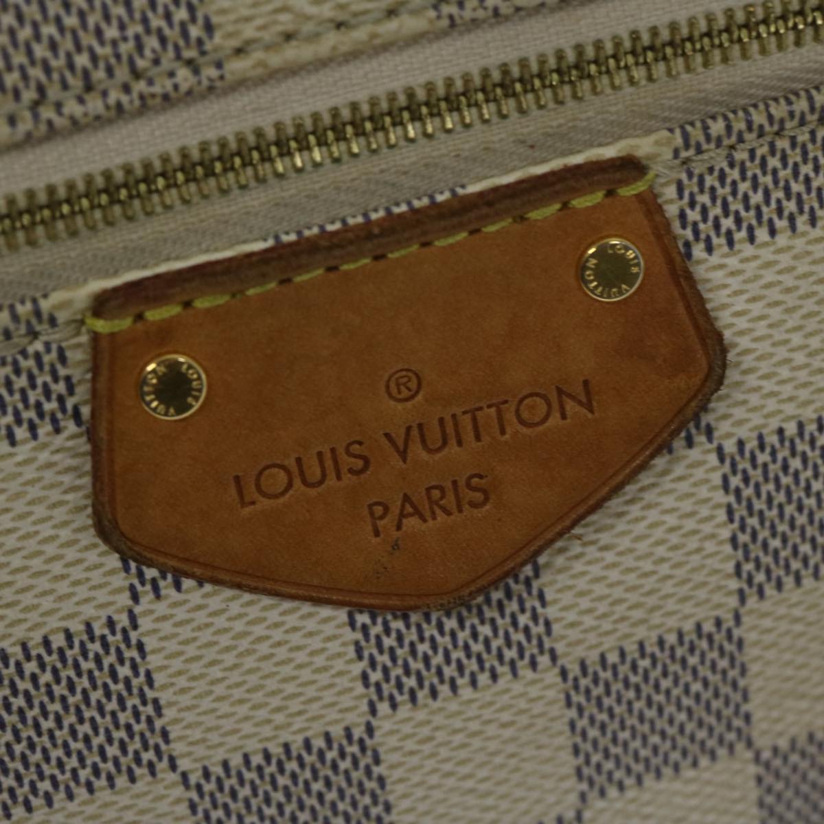 LOUIS VUITTON Damier Azur Jena PM Shoulder Bag N44039 LV Auth 63518