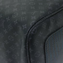 LOUIS VUITTON Monogram Eclipse Keepall Bandouliere 50 Bag M56856 LV Auth 63543S-16