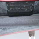 Salvatore Ferragamo Gancini Shoulder Bag Leather Bordeaux Auth 63551-11