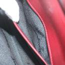 Salvatore Ferragamo Gancini Shoulder Bag Leather Bordeaux Auth 63551-20