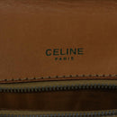 CELINE Macadam Canvas Shoulder Bag Beige Auth 63574-19