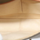 CELINE Macadam Canvas Shoulder Bag Beige Auth 63574-10