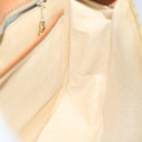 CELINE Macadam Canvas Shoulder Bag Beige Auth 63574-21