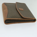 CELINE Macadam Canvas Clutch Bag PVC Leather Brown Auth 63592-3
