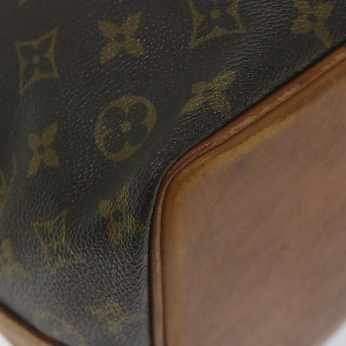 LOUIS VUITTON Monogram Petit Noe Shoulder Bag M42226 LV Auth 63596