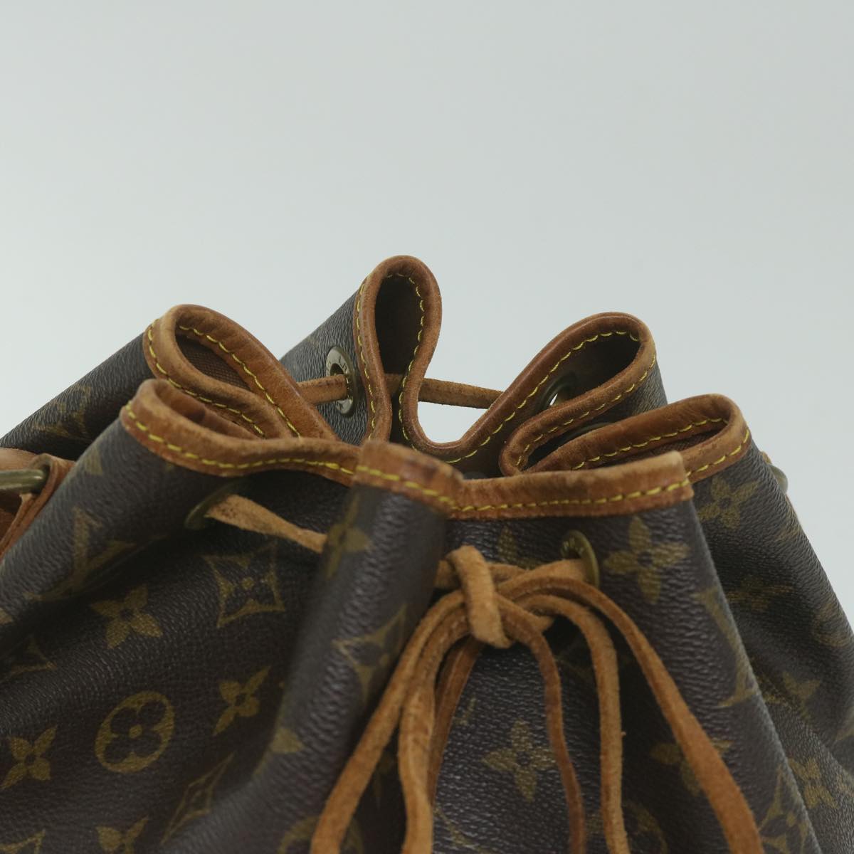 LOUIS VUITTON Monogram Petit Noe Shoulder Bag M42226 LV Auth 63596