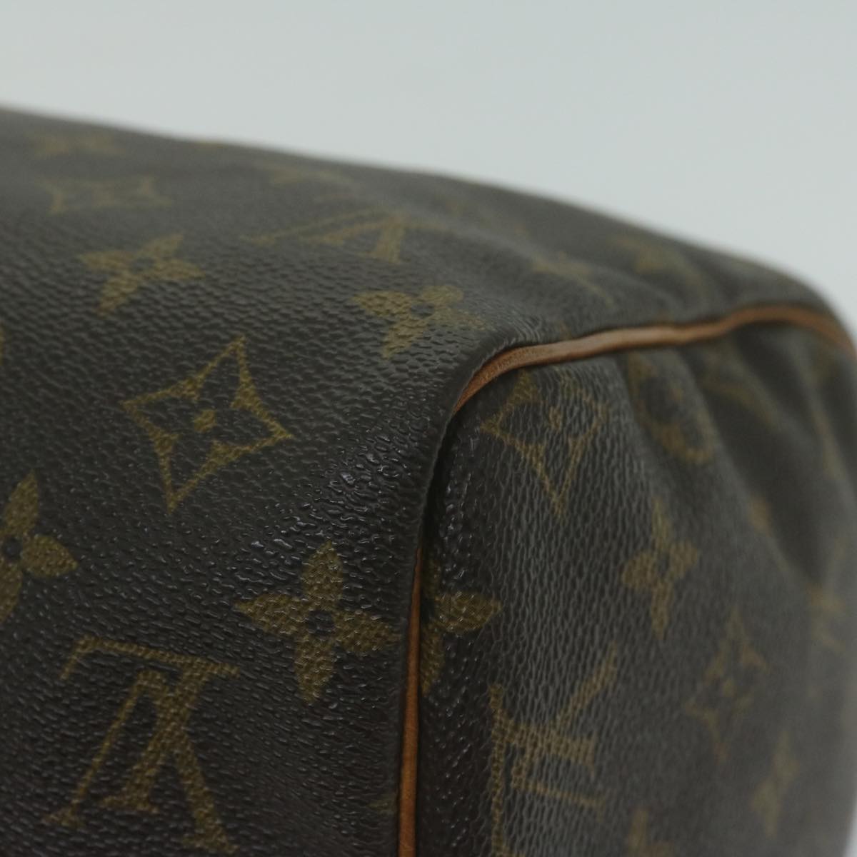 LOUIS VUITTON Monogram Speedy 30 Hand Bag M41526 LV Auth 63649