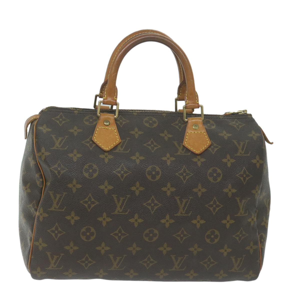 LOUIS VUITTON Monogram Speedy 30 Hand Bag M41526 LV Auth 63649