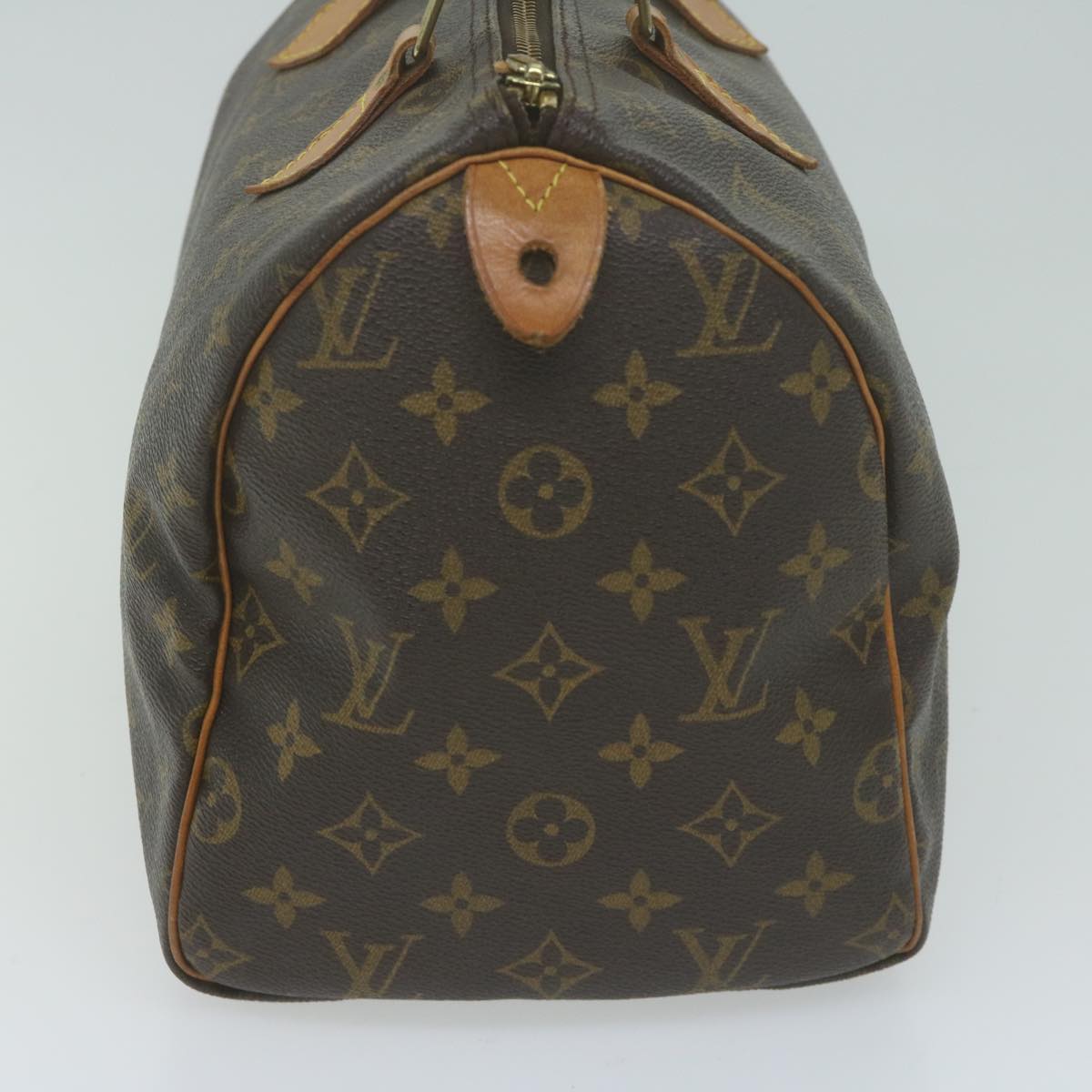 LOUIS VUITTON Monogram Speedy 30 Hand Bag M41526 LV Auth 63649