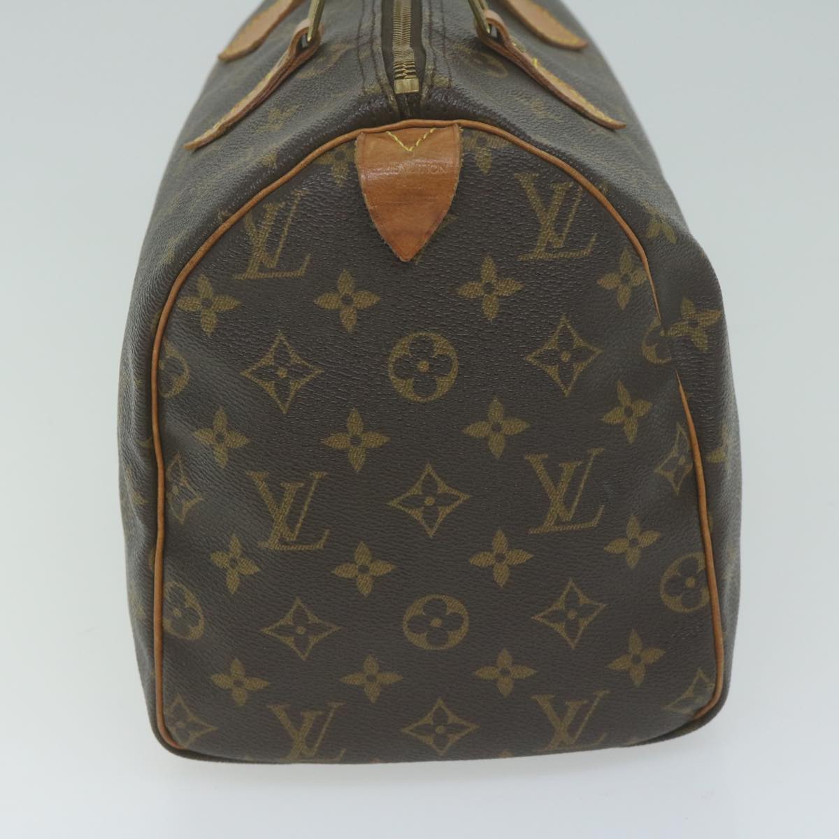 LOUIS VUITTON Monogram Speedy 30 Hand Bag M41526 LV Auth 63649