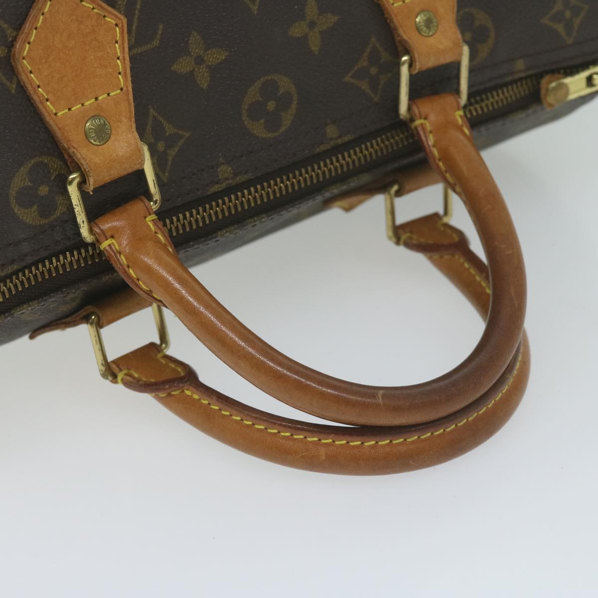 LOUIS VUITTON Monogram Speedy 30 Hand Bag M41526 LV Auth 63649