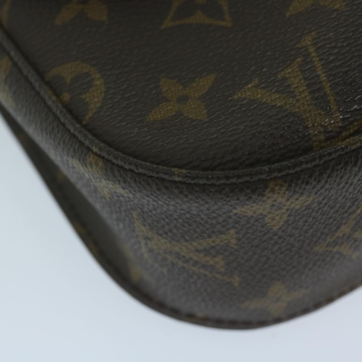 LOUIS VUITTON Monogram Saint Cloud GM Shoulder Bag M51242 LV Auth 63725